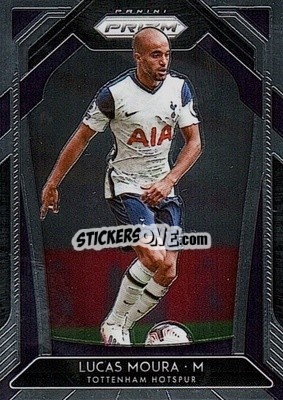 Sticker Lucas Moura - English Premier League 2020-2021. Prizm
 n. 162 - Panini