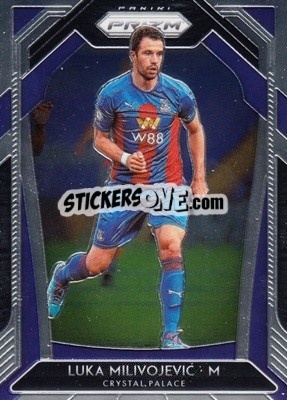 Sticker Luka Milivojevic - English Premier League 2020-2021. Prizm
 - Panini