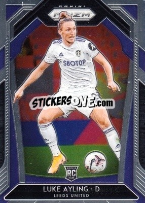 Sticker Luke Ayling - English Premier League 2020-2021. Prizm
 n. 199 - Panini