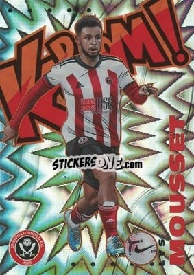 Sticker Lys Mousset - English Premier League 2020-2021. Prizm
 n. 15k - Panini