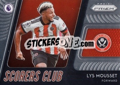 Sticker Lys Mousset - English Premier League 2020-2021. Prizm
 n. 2sc - Panini