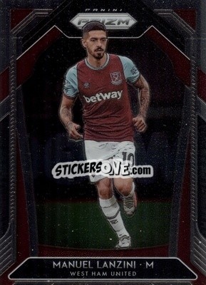 Cromo Manuel Lanzini - English Premier League 2020-2021. Prizm
 - Panini