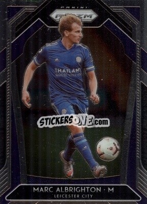 Sticker Marc Albrighton - English Premier League 2020-2021. Prizm
 n. 125 - Panini