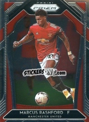 Sticker Marcus Rashford - English Premier League 2020-2021. Prizm
 n. 14 - Panini