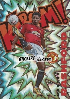 Sticker Marcus Rashford - English Premier League 2020-2021. Prizm
 n. 12k - Panini