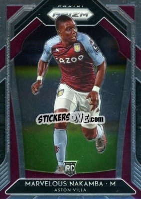 Figurina Marvelous Nakamba - English Premier League 2020-2021. Prizm
 n. 281 - Panini