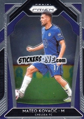 Sticker Mateo Kovacic - English Premier League 2020-2021. Prizm
 - Panini