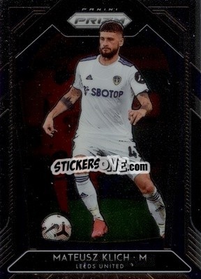 Sticker Mateusz Klich - English Premier League 2020-2021. Prizm
 n. 201 - Panini