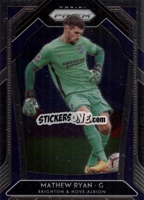 Sticker Mathew Ryan - English Premier League 2020-2021. Prizm
 n. 166 - Panini
