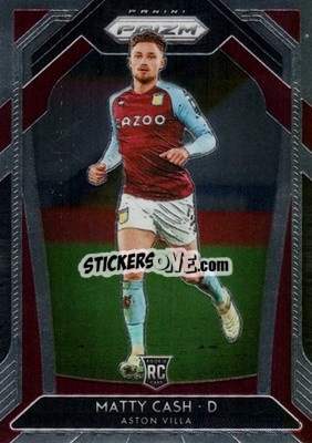 Sticker Matty Cash - English Premier League 2020-2021. Prizm
 - Panini