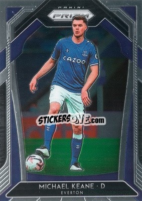 Sticker Michael Keane - English Premier League 2020-2021. Prizm
 n. 107 - Panini