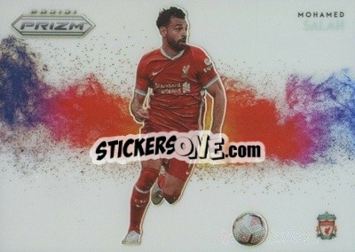 Sticker Mohamed Salah - English Premier League 2020-2021. Prizm
 - Panini