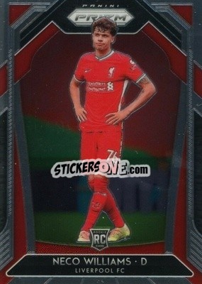 Sticker Neco Williams - English Premier League 2020-2021. Prizm
 n. 252 - Panini
