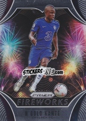 Sticker N'Golo Kante - English Premier League 2020-2021. Prizm
 n. 15f - Panini