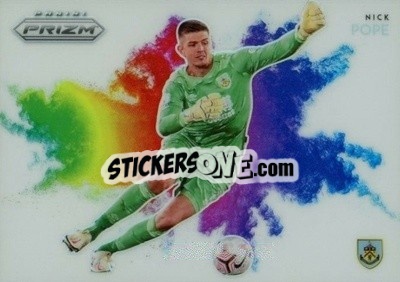 Sticker Nick Pope - English Premier League 2020-2021. Prizm
 - Panini