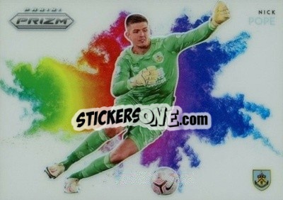 Sticker Nick Pope - English Premier League 2020-2021. Prizm
 n. 8cb - Panini