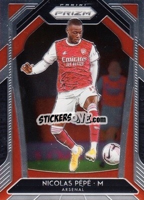 Sticker Nicolas Pepe - English Premier League 2020-2021. Prizm
 n. 42 - Panini