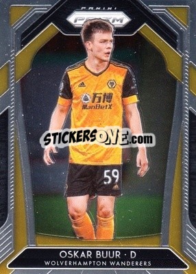 Sticker Oskar Buur - English Premier League 2020-2021. Prizm
 n. 137 - Panini