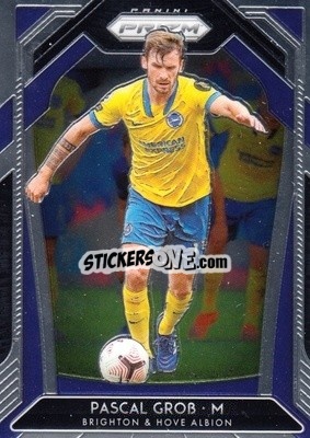 Sticker Pascal Gross - English Premier League 2020-2021. Prizm
 - Panini