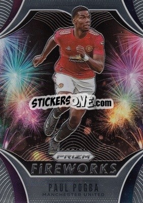 Sticker Paul Pogba - English Premier League 2020-2021. Prizm
 n. 1f - Panini