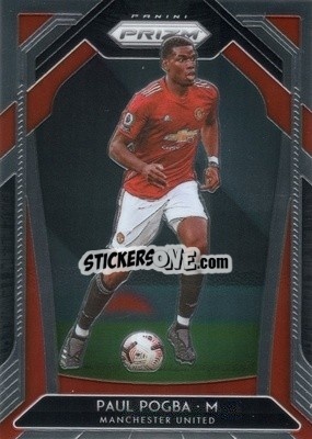 Sticker Paul Pogba - English Premier League 2020-2021. Prizm
 n. 9 - Panini