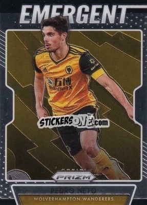 Sticker Pedro Neto - English Premier League 2020-2021. Prizm
 n. 10e - Panini