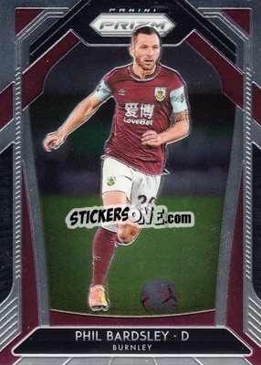 Sticker Phil Bardsley - English Premier League 2020-2021. Prizm
 n. 57 - Panini