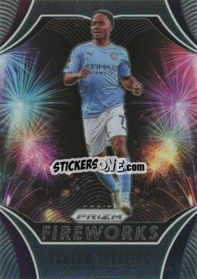 Sticker Raheem Sterling - English Premier League 2020-2021. Prizm
 - Panini