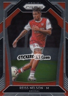 Sticker Reiss Nelson - English Premier League 2020-2021. Prizm
 n. 37 - Panini