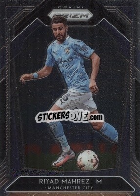 Sticker Riyad Mahrez - English Premier League 2020-2021. Prizm
 n. 97 - Panini