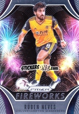 Sticker Ruben Neves - English Premier League 2020-2021. Prizm
 n. 10f - Panini