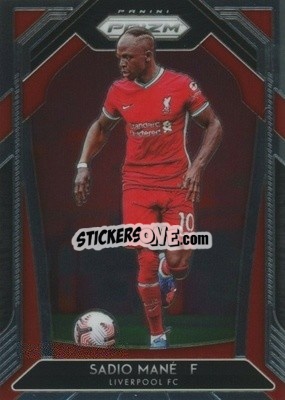 Sticker Sadio Mane - English Premier League 2020-2021. Prizm
 n. 253 - Panini