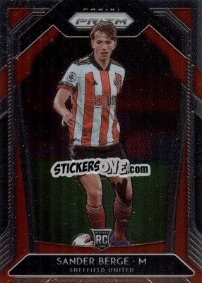 Sticker Sander Berge - English Premier League 2020-2021. Prizm
 n. 26 - Panini