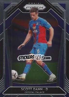 Sticker Scott Dann - English Premier League 2020-2021. Prizm
 n. 62 - Panini