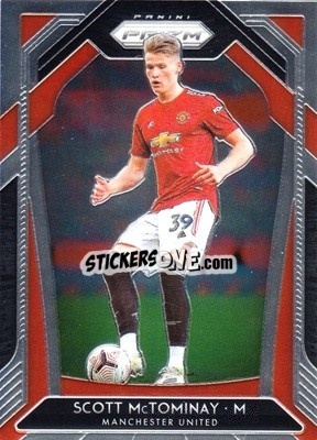 Sticker Scott McTominay - English Premier League 2020-2021. Prizm
 n. 7 - Panini