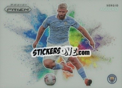 Cromo Sergio Aguero - English Premier League 2020-2021. Prizm
 - Panini