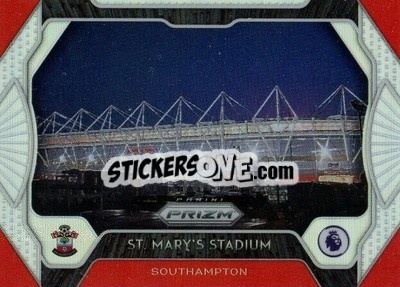 Sticker St. Mary's Stadium - English Premier League 2020-2021. Prizm
 n. 16s - Panini