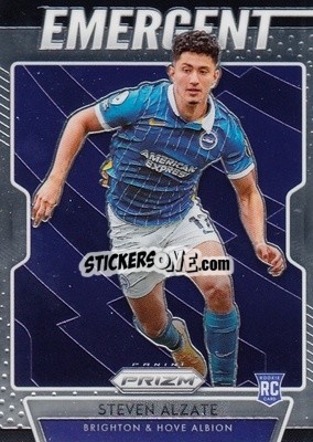 Sticker Steven Alzate - English Premier League 2020-2021. Prizm
 n. 12e - Panini