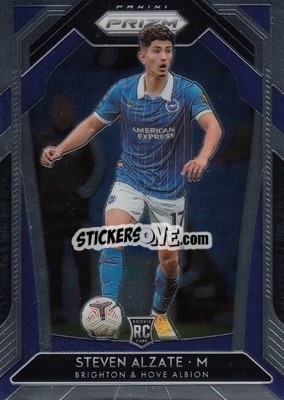 Sticker Steven Alzate - English Premier League 2020-2021. Prizm
 n. 177 - Panini