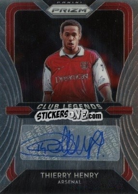 Sticker Thierry Henry - English Premier League 2020-2021. Prizm
 n. CL-TH - Panini