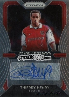 Figurina Thierry Henry - English Premier League 2020-2021. Prizm
 - Panini