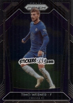 Sticker Timo Werner - English Premier League 2020-2021. Prizm
 n. 225 - Panini
