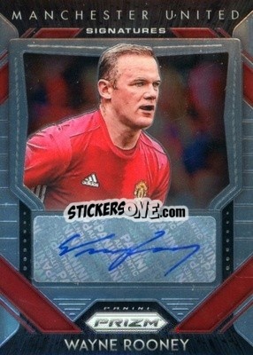 Sticker Wayne Rooney - English Premier League 2020-2021. Prizm
 n. S-WR - Panini