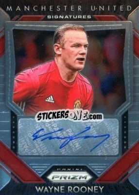 Figurina Wayne Rooney - English Premier League 2020-2021. Prizm
 - Panini