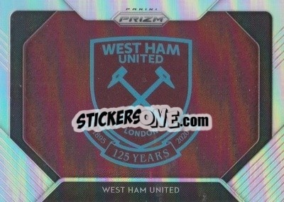 Sticker West Ham United - English Premier League 2020-2021. Prizm
 n. 19tl - Panini