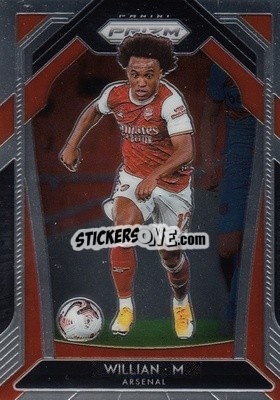 Sticker Willian - English Premier League 2020-2021. Prizm
 - Panini