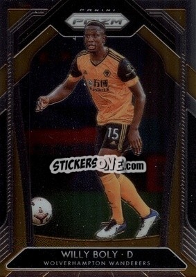 Sticker Willy Boly - English Premier League 2020-2021. Prizm
 - Panini