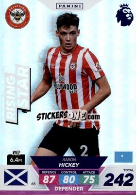 Sticker Aaron Hickey - English Premier League 2022-2023. Adrenalyn XL Plus
 - Panini