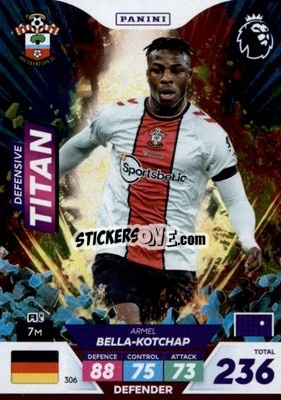 Sticker Armel Bella-Kotchap - English Premier League 2022-2023. Adrenalyn XL Plus
 - Panini
