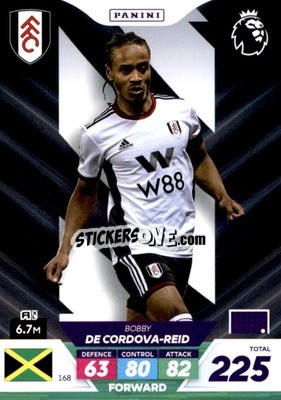 Sticker Bobby Decordova-Reid - English Premier League 2022-2023. Adrenalyn XL Plus
 n. 168 - Panini
